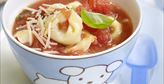 Imagen de Sopa de tortellini y queso