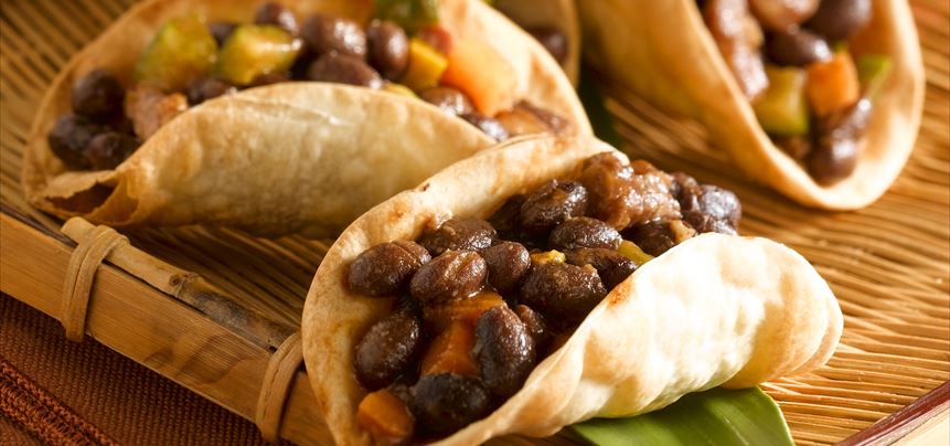 Imagen de Burrito con frijoles y carne