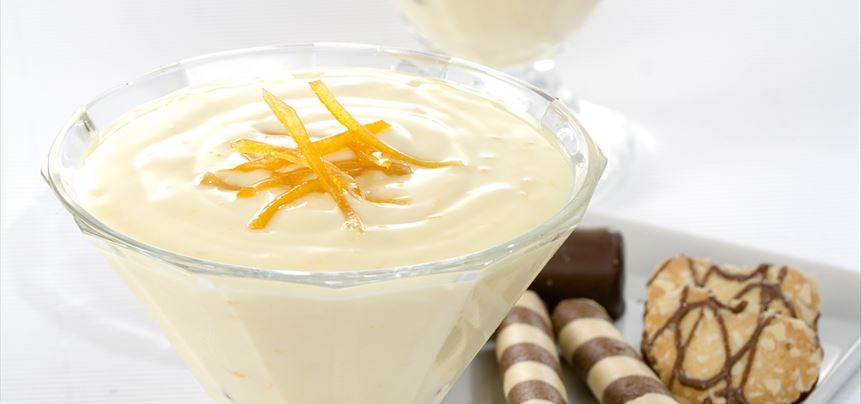 Imagen de Natillas a la naranja