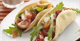Imagen de Tacos de tomate y mozzarella
