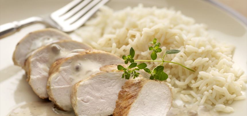 Imagen de Pechugas de pollo con salsa de setas