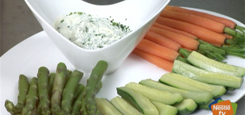 Imagen de Verduras al vapor con mayonesa Ideal