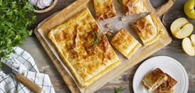 Imagen de Hojaldre de pollo y manzana