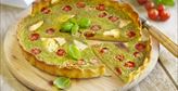 Imagen de Quiche de tomate y queso a la albahaca
