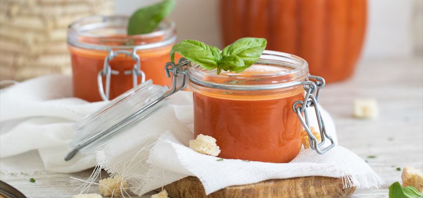 Imagen de Gazpacho de sandía con tomate