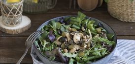 Imagen de Pollo a la vinagreta con ensalada