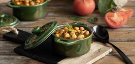 Imagen de Garbanzos con espinacas