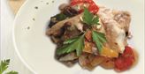 Imagen de Dorada con salsa de setas y verduras