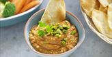 Imagen de Hummus de lentejas con obleas