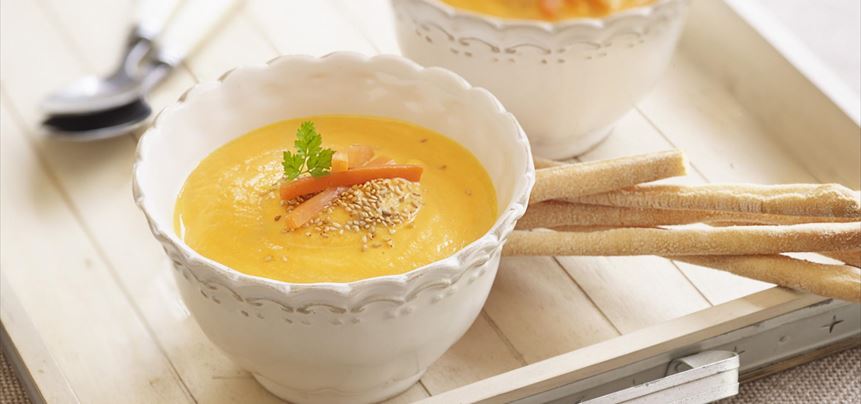 Imagen de Crema de zanahorias especiada