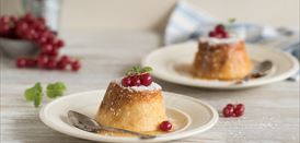 Imagen de Flan de manzana y coco