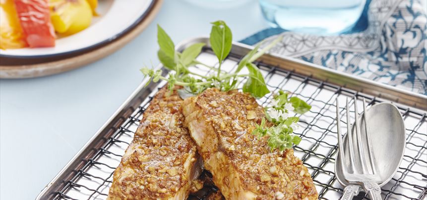 Imagen de Salmón marinado a la indiana