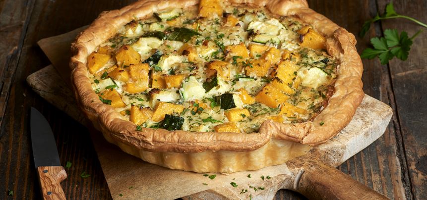 Imagen de Tarta de quinoa y calabaza