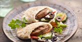 Imagen de Classic Burger a la griega con pan de pita