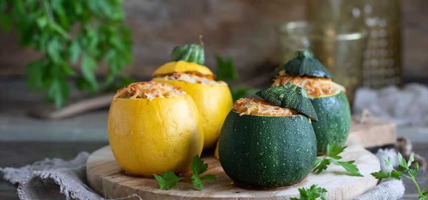 Imagen de Calabacines rellenos de atún