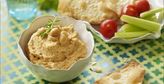 Imagen de Hummus de garbanzos con obleas