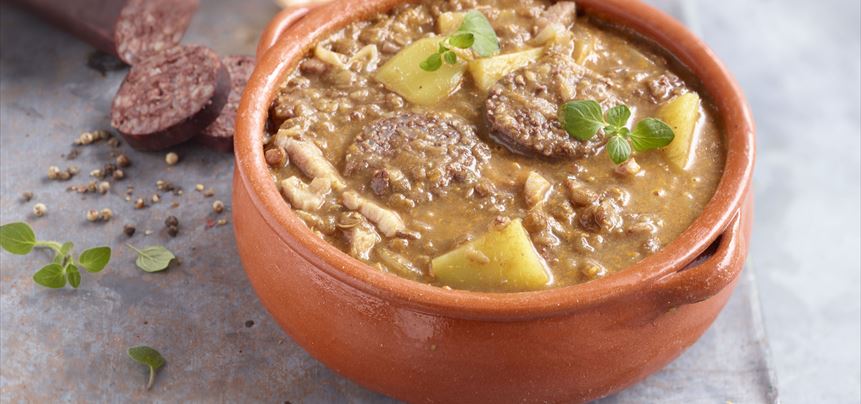 Imagen de Lentejas guisadas con orégano