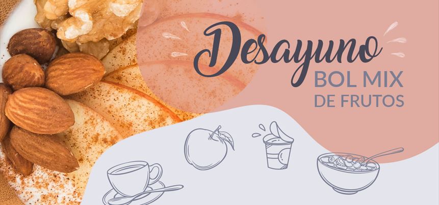 Imagen de Desayuno Bol Mix de Frutos