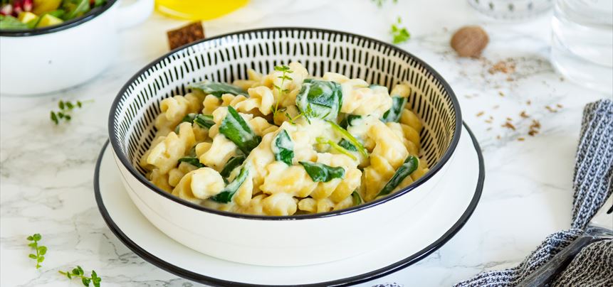 Imagen de Pasta con salsa de coliflor