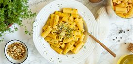 Imagen de Pasta con salsa de calabaza