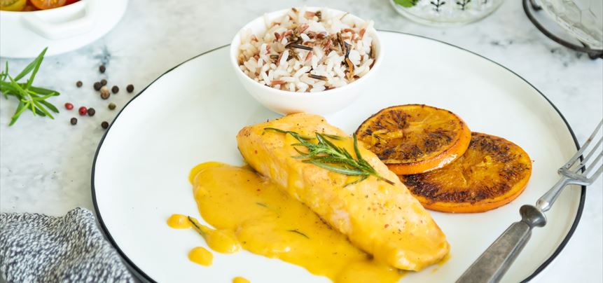 Imagen de Salmón a la naranja