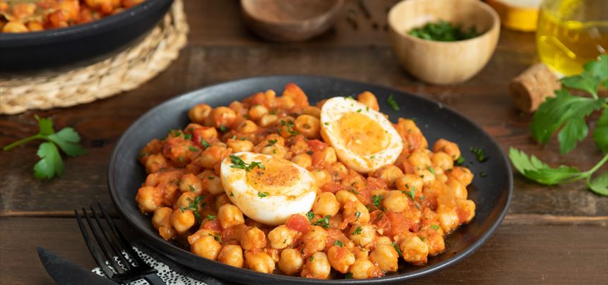 Imagen de Garbanzos con tomate