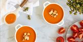 Imagen de Crema de tomate y pimiento