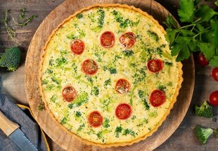 Quiche de brócoli